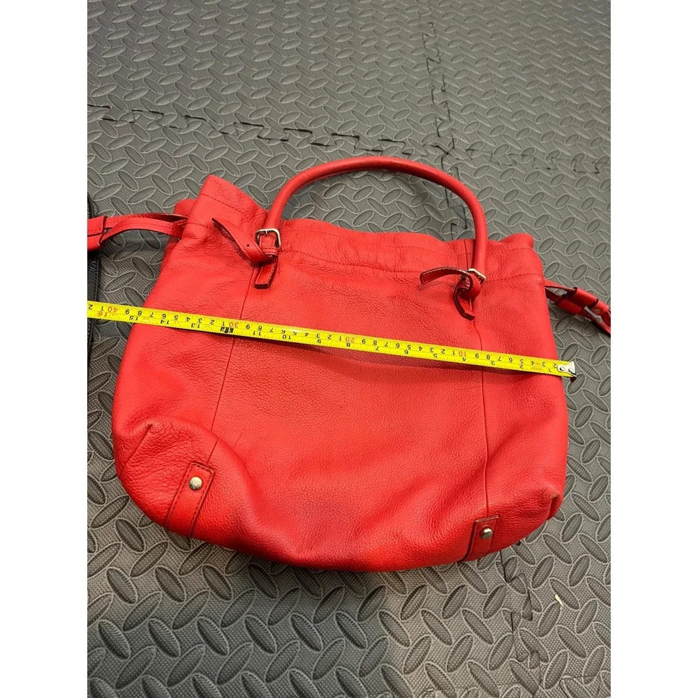 Kate Spade NY‎ Westbury Drawstring Opus POPPY RED Shoulder Handbag Retail $398